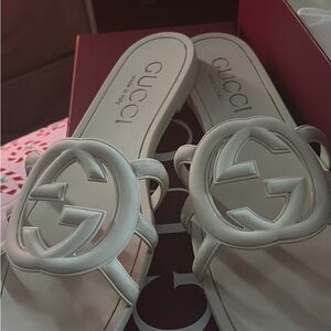 Gucci Women's Cream Sandals
